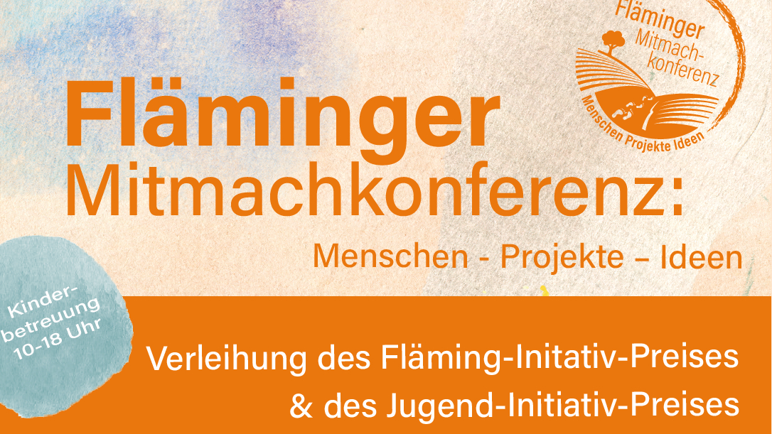 Die PfD ist wieder Mitveranstalterin der Fläminger Mitmachkonferenz