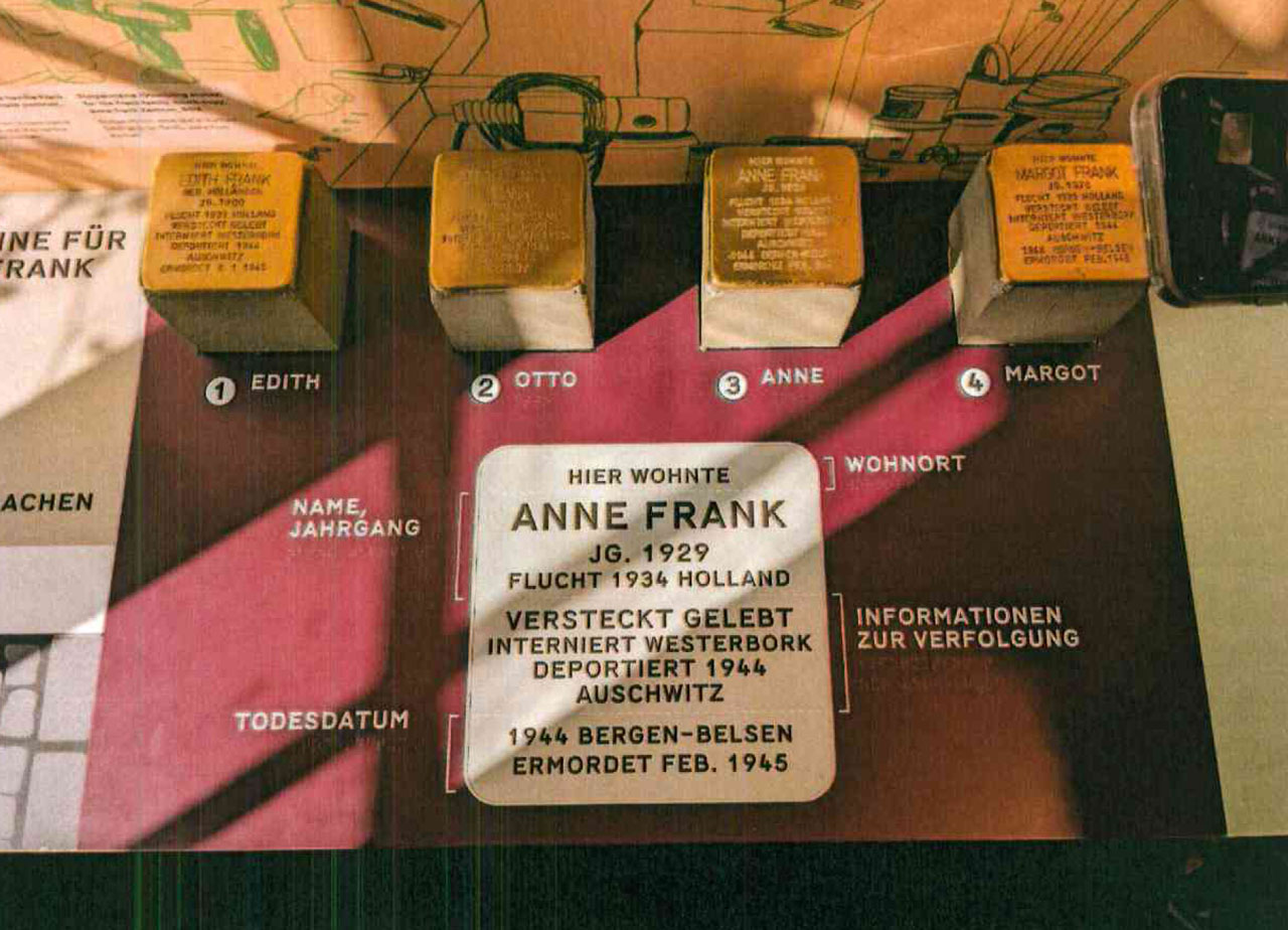 Anne-Frank-1-2024 Bild der Klasse im Bundestag Anne Frank Exkursion 2024