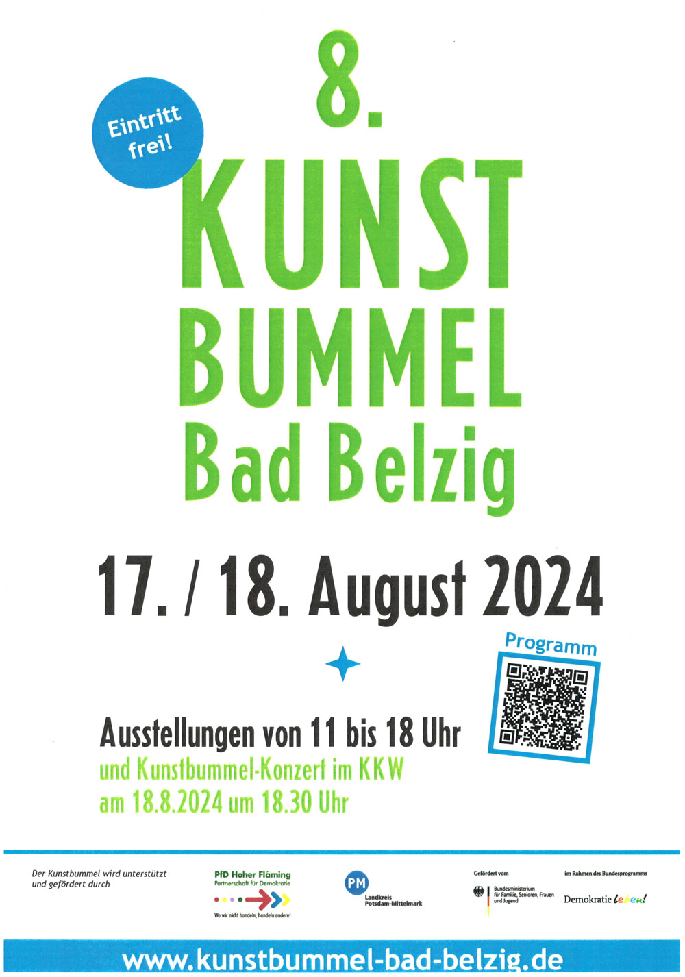 Plakat-Kunstbummel2024 Plakat zum 8. Kunstbummel 2024